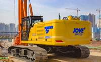 Foreuse rotative JVR220HT JOVE 5 à couple élevé, moteur et pompe haute performance, méthode de construction complète, sécurité et fiabilité