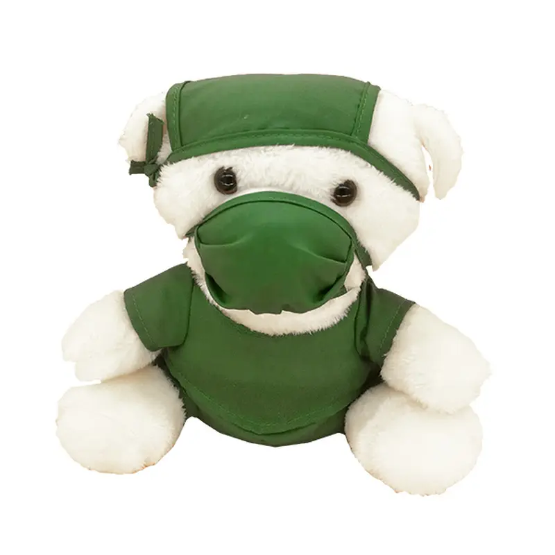 Doctor bear doll teddy bear nurse bear children's toy animal stuffed plush toy birthday gift doll