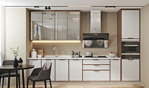 Fabricant d'armoires de cuisine modulaires Armoire de rangement design personnalisé - Product Image 2
