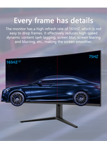 Nieuw Ontwerp 3-zijdige Frameloze Gebogen Monitor 45Inch Va Pasnel Computer Pc Monitor 5120*1440 165Hz Desktop Gaming Monitoren
