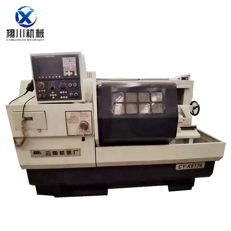 중국 고품질 정밀 CY-K6136 사용 수동 선반 기계 Cnc 선반 기계 도구