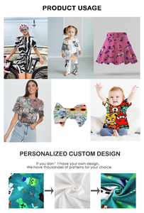 Ready to Ship Floral Polyester Spandex Custom logo Jacquard liverpool Knit Digital Printed Bullet <strong>Fabric</strong> for <strong>Fall</strong> Winter - Product Image 6