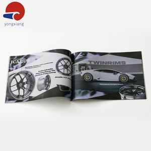Catalogue horizontal Impression de produits Reliure parfaite Papier couché Impression de catalogue de magazines automobiles professionnels personnalisés - Product Image 2