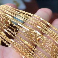 Collier tendance pour femme en or 14 carats avec maillons en O et chaîne à barres rectangulaires, design ras du cou - Accessoires cadeaux DIY