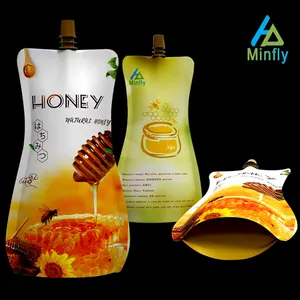 Fast Shipping Packaging Bag Spout Pouch With Factory Price Customized Spout Bag Food Grade