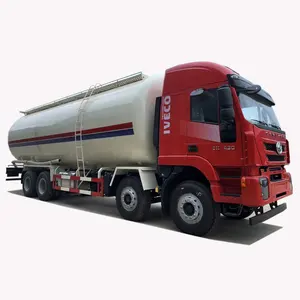 SAIC HONGYAN 8x4 40cbm bulk cement tank truck