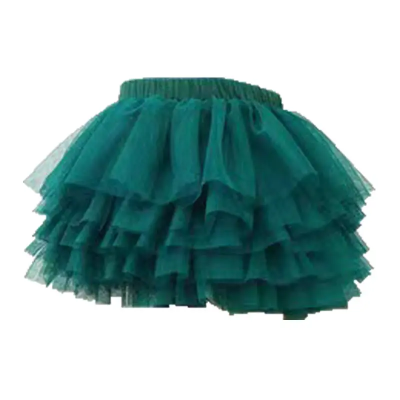 Цветное индивидуальное платье для девочек с юбкой-пачкой с оборками для девочек от 2 до 12 лет