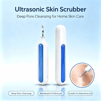 Mini Spatule Exfoliante Ultrasonique 28 000 kHz 2026 pour Soins du Visage Personnels, Nettoyage en Profondeur et Élimination des Points Noirs