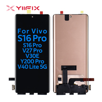 Layar LCD untuk Vivo S16 Pro V27 Pro V30E Y200 Pro V40 Lite 5G OLED LCD Display Screen Replacement Digitizer Aksesoris Pantalla