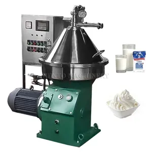 Intelligent Control Milk Skimmer / Centrifugal Skim Milk Maker / Milk Cream Separator Machine