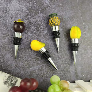 Pineapple Wine <b>Stopper</b> Silicone Sealing Bottle Plug For Red Wine Champagne Preservation - Product Image 4