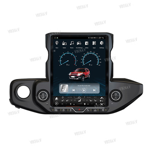 Radio de coche Android para Jeep Wrangler 2018-2021 pantalla Vertical navegación GPS pantalla LCD reproductor Multimedia ESTÉREO - Product Image 1