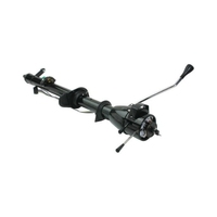 Columna de Dirección Manual Cromada/Negra/Natural de 35, 32, 30, 28 Pulgadas para Automóviles al por Mayor con Adaptador de Llave