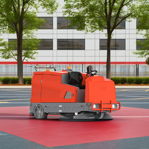 Nuevo <span class=keywords><strong>tipo</strong></span> de conducción inalámbrico grande inalámbrico Paseo industrial en el depurador y barredora industriales mojadas automáticas del vacío del piso con la batería - Product Image 6