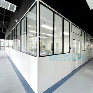 Nouvelle salle blanche modulaire personnalisée GMP pour dispositifs médicaux avec filtre de purification à haute efficacité 99,999 % - Product Image 5