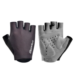 Gants de cyclisme demi-doigts avec coussinet de paume en éponge haute densité pour le vélo et le fitness, taille adulte unisexe - Product Image 2