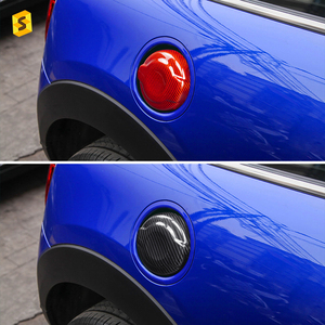 Cubierta de tanque de gasolina de <span class=keywords><strong>aceite</strong></span> de fibra de carbono seco de carbono Shasha, accesorios exteriores de coche, embellecedor para MINI F Series F55 F56 Cabrio F57 - Product Image 2