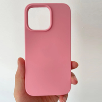 Coque de téléphone en Silicone liquide étui en silicone avec Logo d'emballage pour Iphone 16 15 14 12 11 13 Pro Max Xr Xs étui