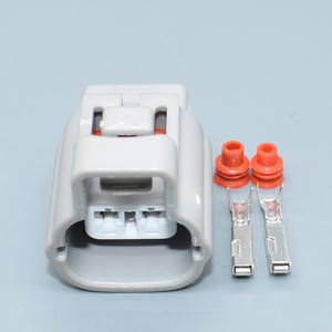 Toyota için 2 Pin otomotiv konnektör kablo tesisatı fiş 6189-0100 6188-0047 90980-10843 - Product Image 1