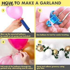 Patimate — <span class=keywords><strong>Kit</strong></span> de ballons en arc avec <span class=keywords><strong>flamant</strong></span> <span class=keywords><strong>rose</strong></span> et vert, guirlande de décoration pour fête prénatale, cadeau pour bébé, banderole, ensemble 937 - Product Image 4