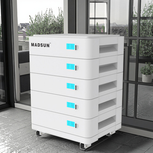 แบตเตอรี่โซลาร์บ้าน Madsun Complete All in One แบบแยกส่วน  ขนาด 15KWh 5kWh 10KWh 50kWh  10Kw 12kW 5kW  แบบซ้อนเก็บได้ - Product Image 1