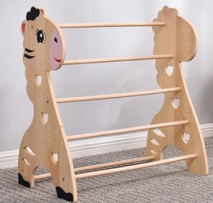 Estantería en forma de dibujos animados para Niños, estantería de madera sólida para estudio y dormitorio, venta al por mayor - Product Image 4