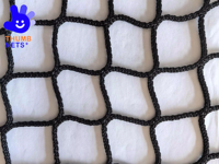 Filet de sécurité en polyester et nylon tricoté sur mesure pour aire de jeux intérieure pour enfants, maille de protection à usage commercial
