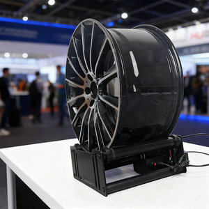 Base Giratoria Eléctrica <span class=keywords><strong>para</strong></span> Exhibición de Ruedas |   Plataforma Giratoria Motorizada de 360 Grados, Construcción de Acero Q235 con Recubrimiento en Polvo <span class=keywords><strong>para</strong></span> Racks - Product Image 3