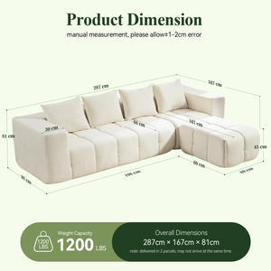 Cheap Drop Ship Luxury Meroow MS2 Modular <b>Sofa</b> Bed Wood-Free Quiet Compressed <b>Sofa</b> for UK Modern Living Room - Product Image 3