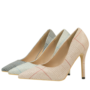 Alla moda tacco sottile con lucido controllato punta punta mostra sottile temperamenthigh <span class=keywords><strong>tacchi</strong></span> - Product Image 4