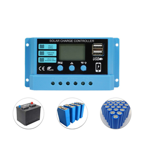 Năng lượng mặt trời năng lượng bảng điều chỉnh <span class=keywords><strong>PV</strong></span> regulador 12V 24V 10A 20A 30A Lithium Battery điều chỉnh <span class=keywords><strong>PWM</strong></span> năng lượng mặt trời hệ thống phí điều khiển - Product Image 2