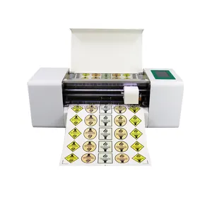 Automatic Feeding Paper Sticker Sheet Blank Label Card Digital Die Cutting Cutter Machine