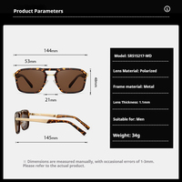 Lunettes de soleil classiques unisexes de mode pour voyage et conduite, avec plaquettes de nez en silicone et logo personnalisé, Nouveauté 2026, Vente en gros