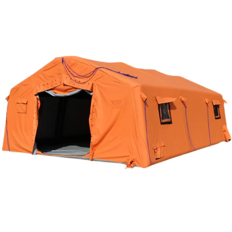 Оптовая продажа от производителей, большая наружная Медицинская спасательная надувная палатка, пожарная палатка полевой команды