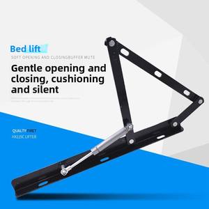 Sofá <span class=keywords><strong>Cama</strong></span> Moderno con Almacenamiento Hidráulico, Estructura de Hierro, Mecanismo de Elevación, Cierre Suave, Tatami, Ajustable en 3D para Sala de Estar - Product Image 2