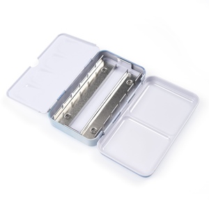 <span class=keywords><strong>Palette</strong></span> Art Kreation Montagne enneigée en métal avec fente pour 12 demi-pots et pots entiers pour <span class=keywords><strong>peinture</strong></span> aquarelle, <span class=keywords><strong>huile</strong></span> et acrylique - Product Image 6