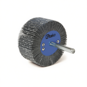 Disco Abrasivo de Tela Ttake de 50x10 mm, Grano 60, Eje de 6 mm para Pulir Metal - Product Image 2