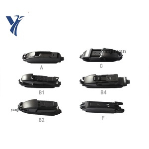 Lame d'<span class=keywords><strong>essuie</strong></span>-<span class=keywords><strong>glace</strong></span> universelle silencieuse sans armature, adaptateur remplaçable, support multifonction, système d'<span class=keywords><strong>essuie</strong></span>-<span class=keywords><strong>glace</strong></span> automobile en stock - Product Image 1