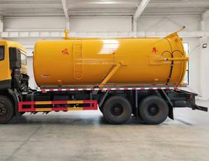 Camión de Succión de Aguas Residuales Dongfeng Tianlong 6x4, Camión de Succión de Alta Presión con Tanque de Vacío para Descarga de Aguas Residuales - Product Image 4