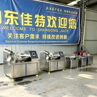 Hachoir à viande commercial pour ligne de production de saucisses, boulettes, raviolis et pâtes de poisson