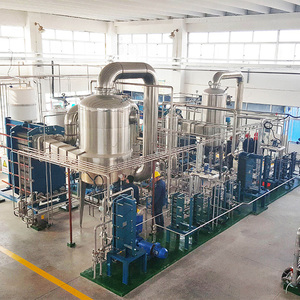 MVR caindo filme + forçado circulação evaporação cristalização sistema múltiplo efeito evaporador Sistemas - Product Image 3