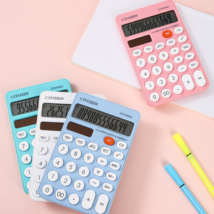 Calculadora Citizen Ct5100li de 12 dígitos, funciona con pilas, uso estudiantil, diseño compacto de uso general - Product Image 2