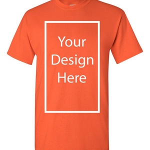 Wholesale 100% Cotton T-Shirt for Men Custom Design Free Logo Printing Sublimation <b>Transfer</b> Silk Screen - Product Image 4