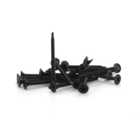 Tornillos para Paneles de Yeso con Cabeza de Trompeta y Cabeza Phillips, Recubiertos de Fosfato Negro, Clase 8.8, Métricos/Pulgadas, de Acero al Carbono de Grado Industrial - BIS