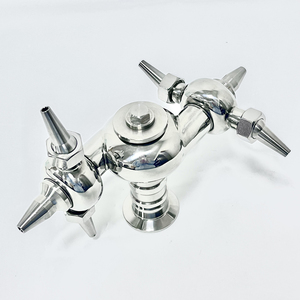 Bolas de Pulverización de Acero Inoxidable SS316L y SS304 de Grado Sanitario, 25.4 mm (1 Pulgada), con Extremo de Abrazadera Triple TC50.5 mm, para la Industria del Gas y Petróleo - Product Image 1