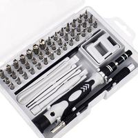 Set obeng presisi 115 dalam 1, Kit peralatan reparasi dengan kepala obeng profesional untuk Jam alat reparasi ponsel