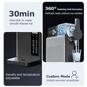 Nouvelle Machine à Glace Portable 6-en-1 2027, Capacité 2L, Contrôle Numérique pour Milkshake Glacé, Cocktail Glacé, Jus Froid, Granita - Product Image 4