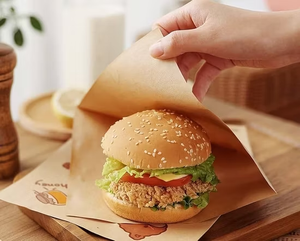 Bolsas de Papel Kraft Marrón para Alimentos, Empaque Higiénico para Llevar, Bolsa de Papel Impermeable y Resistente a la Grasa para Cafeterías y Panaderías - Product Image 2