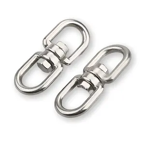 High Quality Stainless Steel Swivel Eye Hook Ring Hanging Swivel Eye And Eye Link Swing Swivel