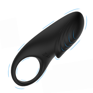 Mainan Seks Vibrator Elektrik Cincin Penis Penis Elektrik Dapat Diisi Ulang Daya Magnetis untuk Wanita - Product Image 5